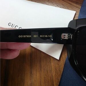 Gucci Glossy Black Sunglasses